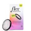 Flex Menstrual Discs | Disposable Period Discs | Reduce Cramps & Dryness | Beginner-Friendly Tampon Alternative | Capacity of 5 Super Tampons | Made in Canada | 12 Count view 1