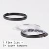 Flex Menstrual Discs | Disposable Period Discs | Reduce Cramps & Dryness | Beginner-Friendly Tampon Alternative | Capacity of 5 Super Tampons | Made in Canada | 12 Count view 4