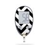 MightySkins Skin Compatible with Abbott Freestyle Freedom Lite - Black Chevron | Protective, Durable, and Unique Vinyl Decal wrap Cover | Easy to Apply, Remove, and Change Styles | Made in The USA view 1
