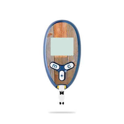 MightySkins Skin Compatible with Abbott Freestyle Lite - Barnwood | Protective, Durable, and Unique Vinyl Decal wrap Cover | Easy to Apply, Remove, and Change Styles | Made in The USA