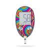 MightySkins Skin Compatible with Abbott Freestyle Freedom Lite - Groovy 60s | Protective, Durable, and Unique Vinyl Decal wrap Cover | Easy to Apply, Remove, and Change Styles | Made in The USA view 1