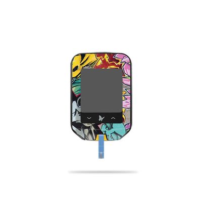 MightySkins Skin Compatible with Abbott Freestyle Precision Neo - Graffiti Wild Styles | Protective, Durable, and Unique Vinyl Decal wrap Cover | Easy to Apply, Remove | Made in The USA