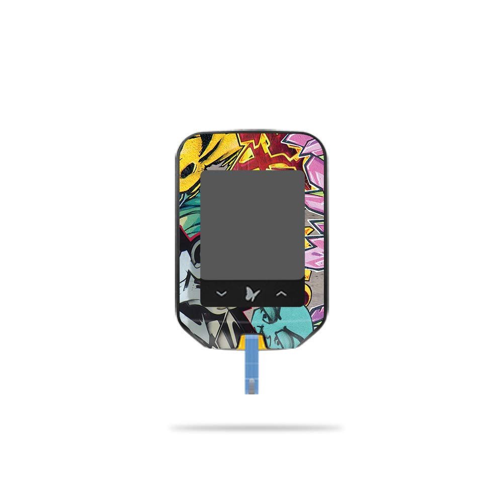 MightySkins Skin Compatible with Abbott Freestyle Precision Neo - Graffiti Wild Styles | Protective, Durable, and Unique Vinyl Decal wrap Cover | Easy to Apply, Remove | Made in The USA