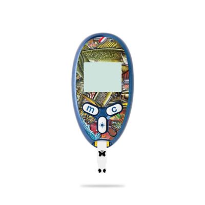 MightySkins Skin Compatible with Abbott Freestyle Lite - Fish Puzzle | Protective, Durable, and Unique Vinyl Decal wrap Cover | Easy to Apply, Remove, and Change Styles | Made in The USA