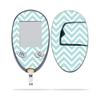 MightySkins Skin Compatible with Abbott Freestyle Freedom Lite - Aqua Chevron | Protective, Durable, and Unique Vinyl Decal wrap Cover | Easy to Apply, Remove, and Change Styles | Made in The USA view 2