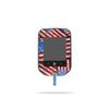 MightySkins Skin Compatible with Abbott Freestyle Precision Neo - Flag Drips | Protective, Durable, and Unique Vinyl Decal wrap Cover | Easy to Apply, Remove, and Change Styles | Made in The USA view 1
