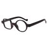 BEISON One Square One Round Readers Reading Glasses (Black, 3.5) view 4