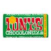 Tonys Chocolonely Belgian Milk Chocolate Hazelnut Candy Bar for Snacks, Chocolate Bar for Party Favors, Gifts, or Gift Basket, 32% Cacao, Made From Quality Fairtrade Cocoa, 6.35 Oz view 1