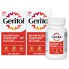 Geritol, Multivitamin Supplement, Contains B-Vitamins, Antioxidants, Vitamins C, E & D and Iron, 27 Essential Vitamins and Minerals, Gluten-Free, Non-GMO, No Artificial Sweeteners, 100 Tablets, 2 Pack view 1