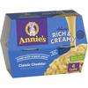 Annie's Classic Cheddar Deluxe Rich and Creamy Mac and Cheese with Organic Pasta, Made with Real Cheese, Dinner Side or Snacks, 4 Cups, 10.4 oz view 1