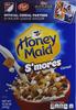 Post Honey Maid S'mores Breakfast Cereal Sweetened Corn and Wheat Cereal, 12.25 Ounce view 2