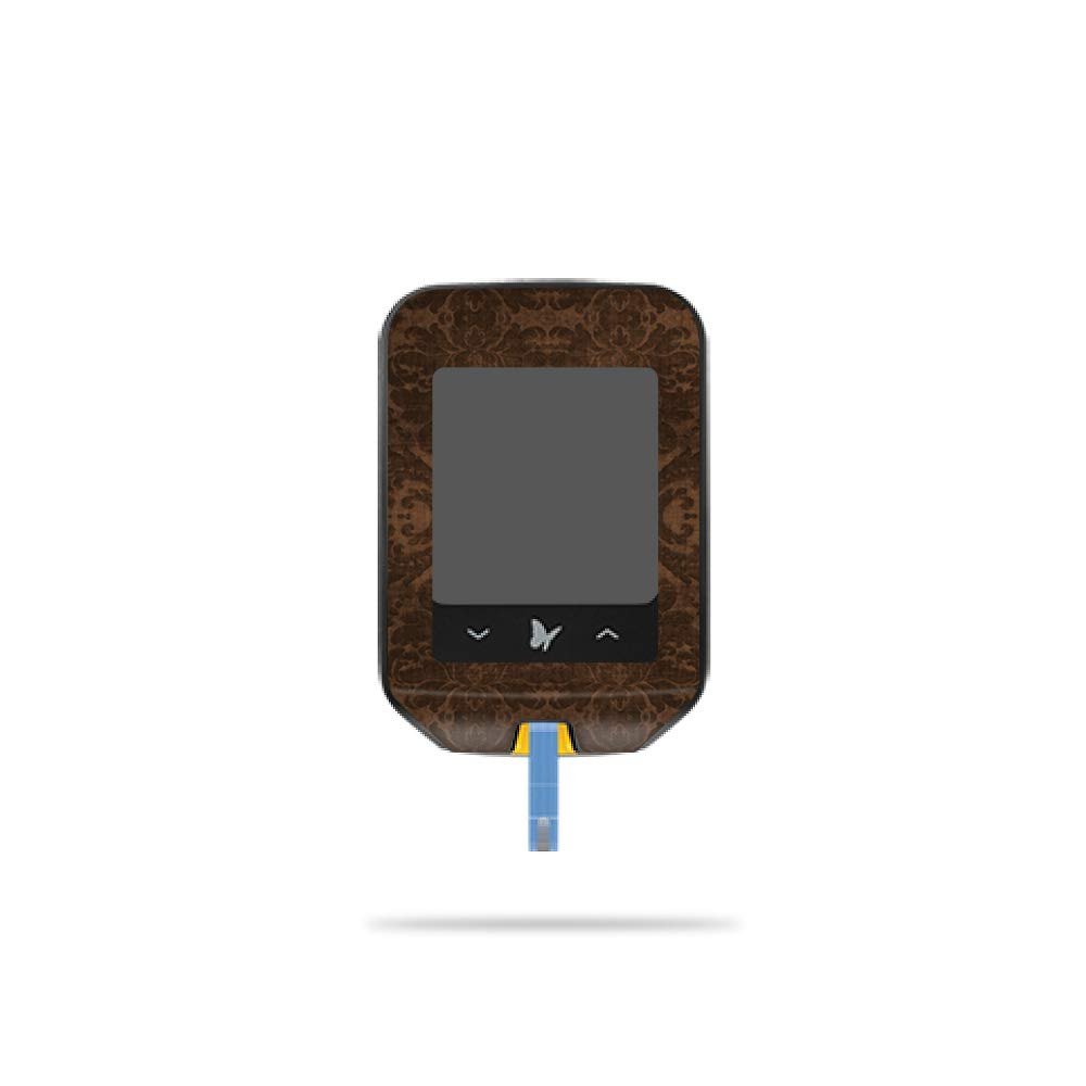 MightySkins Skin Compatible with Abbott Freestyle Precision Neo - Brown Linen | Protective, Durable, and Unique Vinyl Decal wrap Cover | Easy to Apply, Remove, and Change Styles | Made in The USA