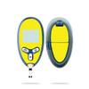 MightySkins Skin Compatible with Abbott Freestyle Lite - Solid Yellow | Protective, Durable, and Unique Vinyl Decal wrap Cover | Easy to Apply, Remove, and Change Styles | Made in The USA view 2