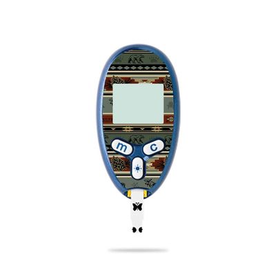 MightySkins Skin Compatible with Abbott Freestyle Lite - Cabin Stripes | Protective, Durable, and Unique Vinyl Decal wrap Cover | Easy to Apply, Remove, and Change Styles | Made in The USA