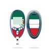MightySkins Skin Compatible with Abbott Freestyle Lite - Mexican Flag | Protective, Durable, and Unique Vinyl Decal wrap Cover | Easy to Apply, Remove, and Change Styles | Made in The USA view 2