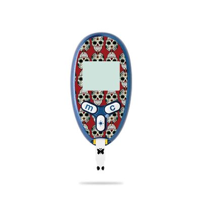 MightySkins Skin Compatible with Abbott Freestyle Lite - Sugar Skull | Protective, Durable, and Unique Vinyl Decal wrap Cover | Easy to Apply, Remove, and Change Styles | Made in The USA
