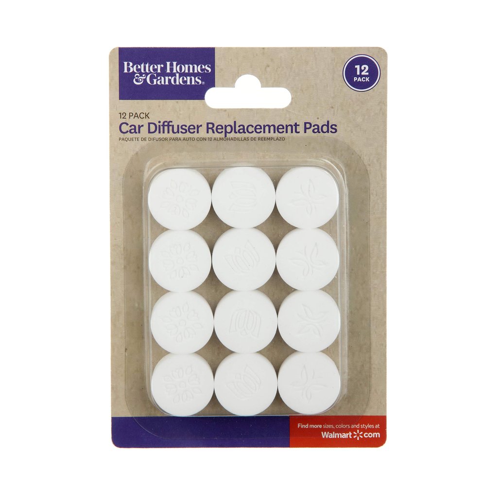 Better Homes & Gardens 12 Pack Car Diffuser Replacement Pads