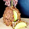 TV's Deli & Diner Gourmet Jumbo Caramel Apple | Caramel, Toasted Pecans & Milk Chocolate | Handmade & Freshly Prepared (Pecan Milk Chocolate) view 2