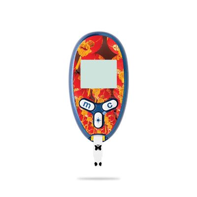 MightySkins Skin Compatible with Abbott Freestyle Lite - Chinese Lanterns | Protective, Durable, and Unique Vinyl Decal wrap Cover | Easy to Apply, Remove, and Change Styles | Made in The USA