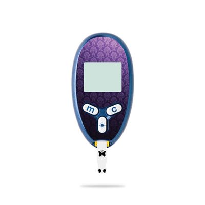 MightySkins Skin Compatible with Abbott Freestyle Lite - Antique Purple | Protective, Durable, and Unique Vinyl Decal wrap Cover | Easy to Apply, Remove, and Change Styles | Made in The USA