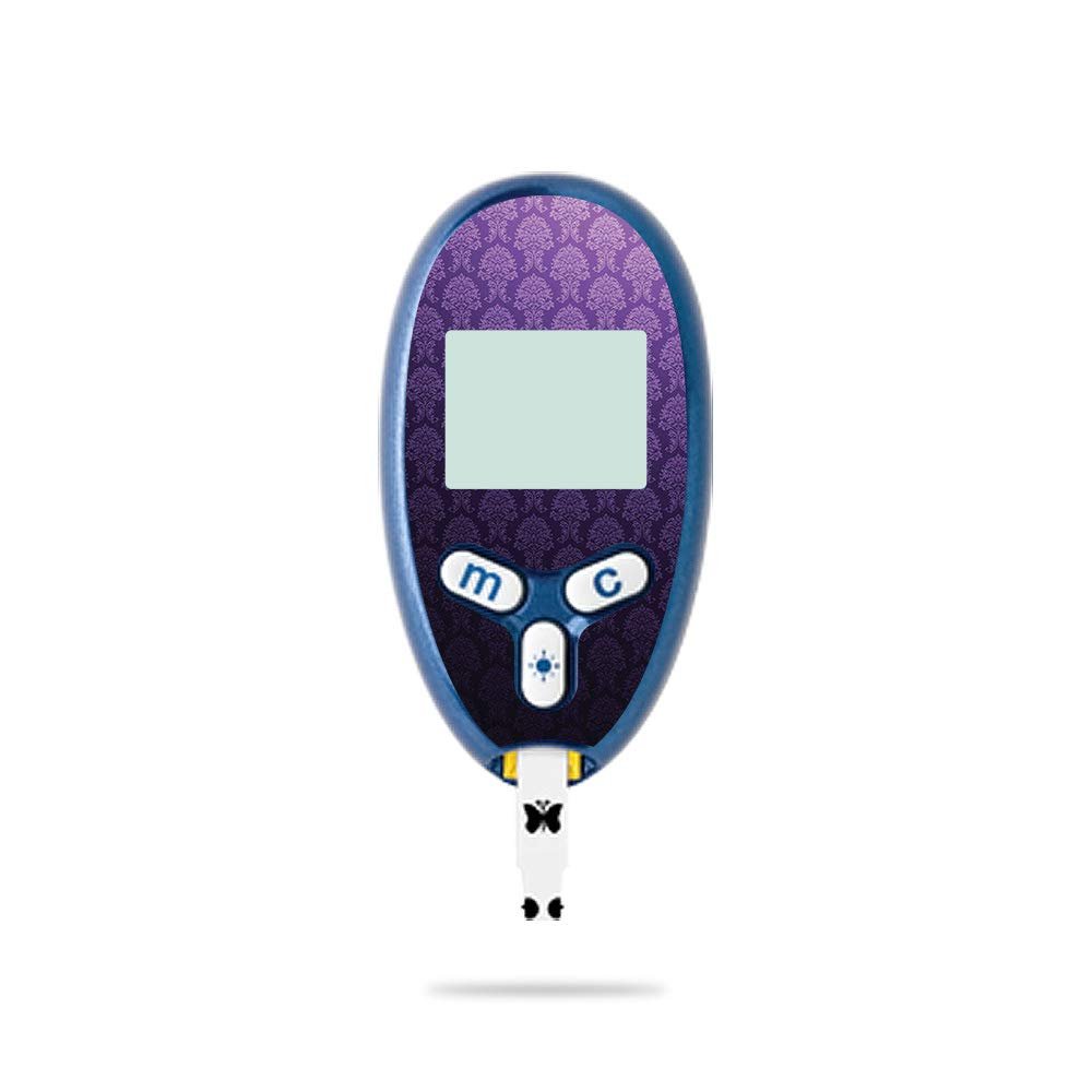 MightySkins Skin Compatible with Abbott Freestyle Lite - Antique Purple | Protective, Durable, and Unique Vinyl Decal wrap Cover | Easy to Apply, Remove, and Change Styles | Made in The USA
