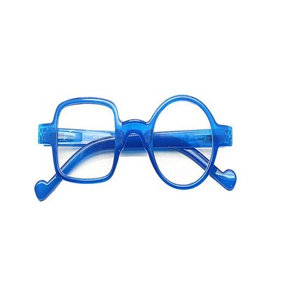 BEISON One Square One Round Readers Reading Glasses (Blue, 1.0)