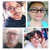 BEISON One Square One Round Readers Reading Glasses (Blue, 1.0) view 4