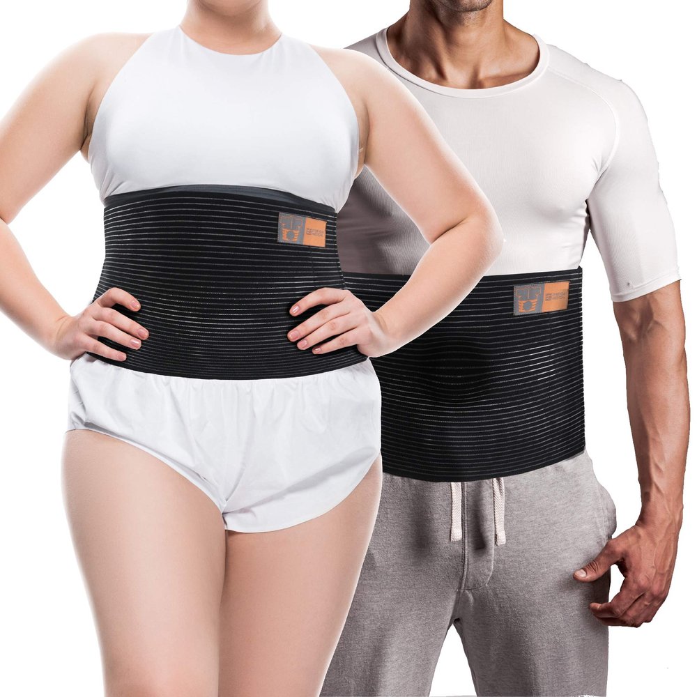 Everyday Medical Plus Size Umbilical Hernia Support Belt I Pain and Discomfort Relief from Umbilical, Navel, Ventral and Incisional Hernias I Hernia Binder for Big Men and Large Women I XXL/2XL