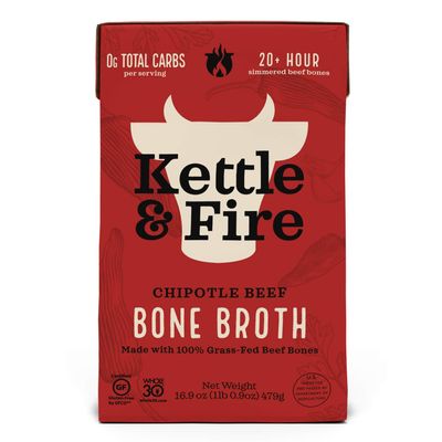 Kettle & FIRE Chipotle Beef Bone Broth, 16.9 OZ