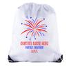 Fireworks with custom name- Family Reunion Party Favor Gift Bags - 10PK White CE2500FAM S36 view 1