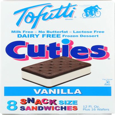 Tofutti Vanilla Cuties, 12 Ounce (Pack of 12)