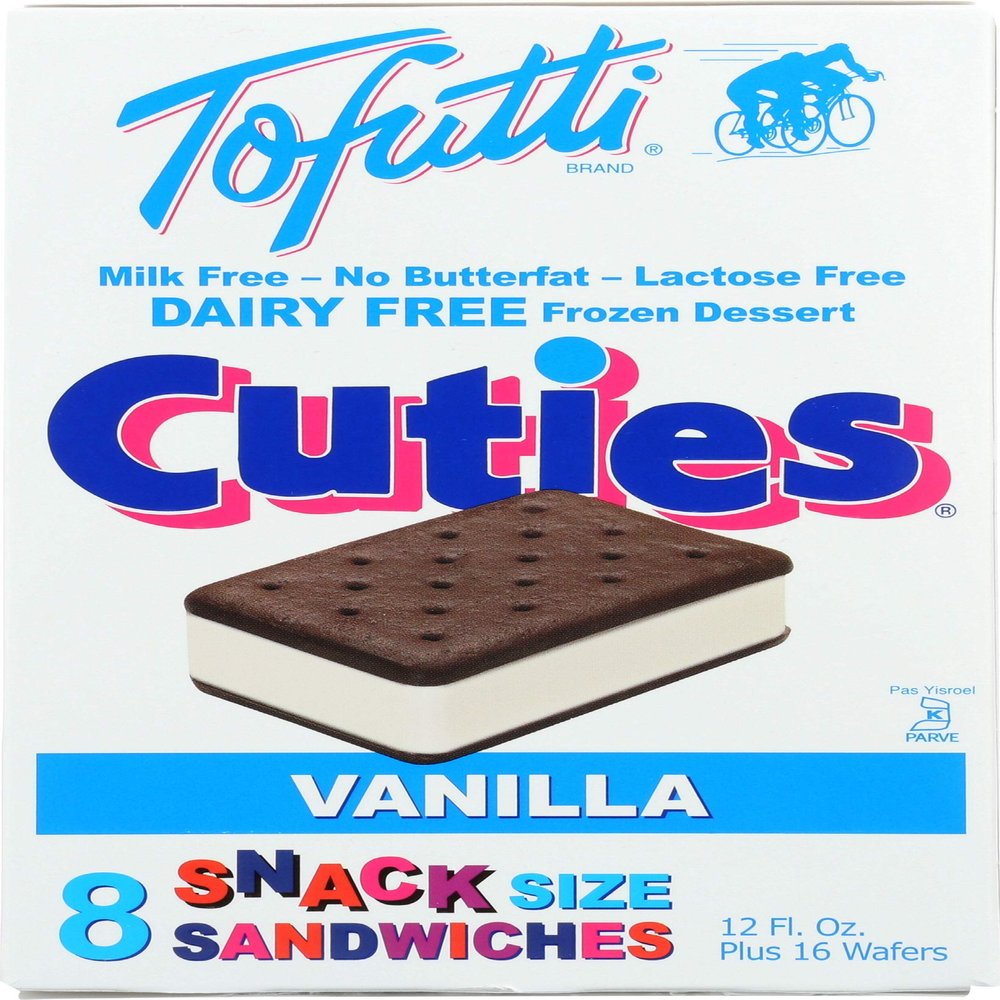 Tofutti Vanilla Cuties, 12 Ounce (Pack of 12)