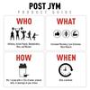 Post JYM Active Matrix - Post-Workout with BCAA's, Glutamine, Creatine HCL, Beta-Alanine, and More JYM Supplement Science Fruit Punch, 30 Servings view 4