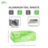 Premium Pre Cut Aluminum Foil Pop up Sheets 12 x 10-3/4 inches (600 Count) - Great for Restaurants, Lunch, Takeout, ToGo, Sandwiches, Catering, Kitchen, Grill, Stove, Baking, BBQ, Disposable (3 Box's) view 3