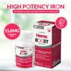 Hemeboost 11.6mg (232mg Heme Iron Pills), High Potency Iron Supplement for Women & Men, High Absorption & Gentle on Stomach, Safe for Use in Pregnancy, 60 Tablets view 3