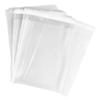 100 Bags - 3" x 5" Crystal Clear Protective Closure Bags with Self Adhesive Flap - Clear Resealable Cello/Cellophane Bags Good for Bakery, Candle, Soap, Cookie Poly Bags, in 2.1Mil Thickness view 1
