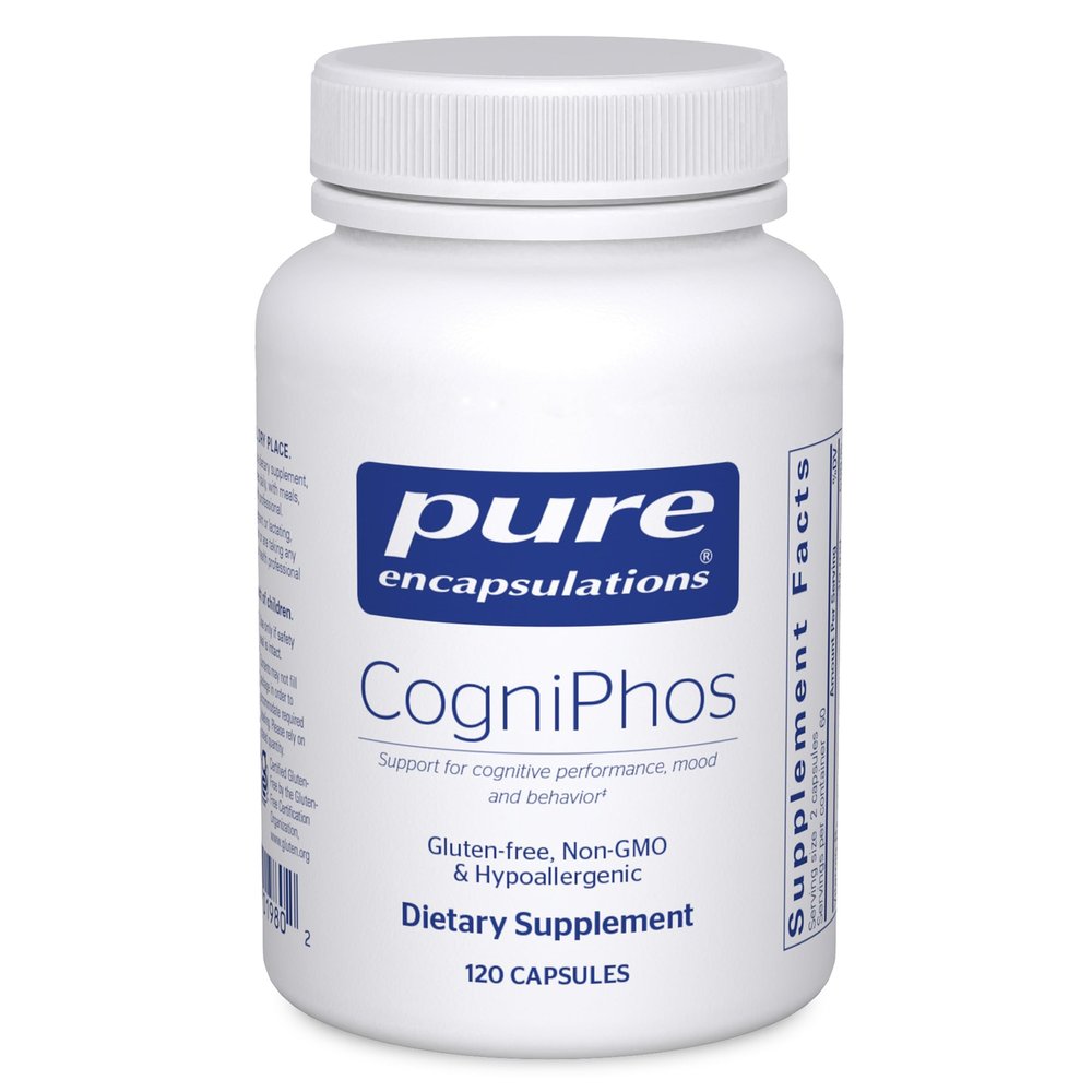 Pure Encapsulations CogniPhos | Neuronal Support for Cognitive Performance and Behavior | 120 Capsules