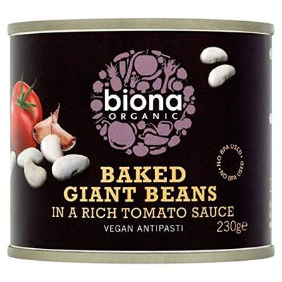 Biona Organic Giant Baked Beans - 230g (0.5 lbs)