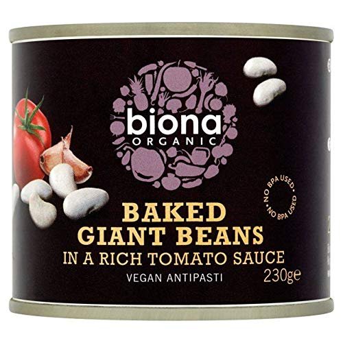 Biona Organic Giant Baked Beans - 230g (0.5 lbs)