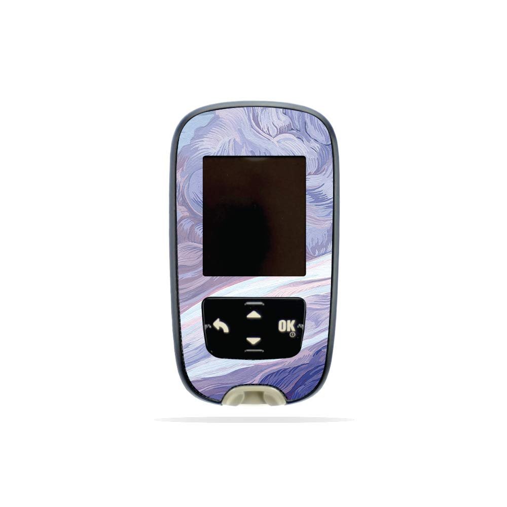 MightySkins Skin Compatible with Accu-Chek Guide - Whirlwind | Protective, Durable, and Unique Vinyl Decal wrap Cover | Easy to Apply, Remove, and Change Styles | Made in The USA