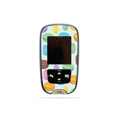 MightySkins Skin Compatible with Accu-Chek Guide - Macarons | Protective, Durable, and Unique Vinyl Decal wrap Cover | Easy to Apply, Remove, and Change Styles | Made in The USA