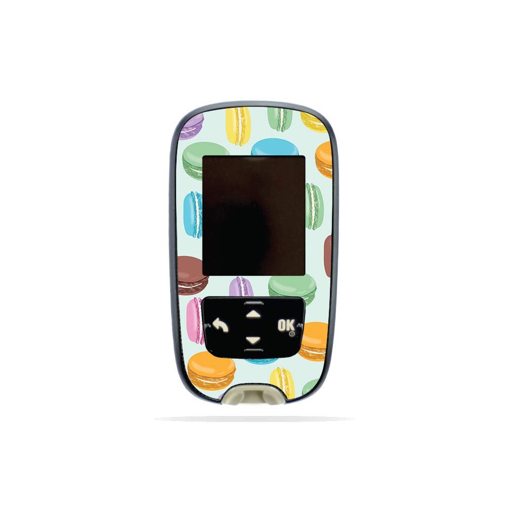 MightySkins Skin Compatible with Accu-Chek Guide - Macarons | Protective, Durable, and Unique Vinyl Decal wrap Cover | Easy to Apply, Remove, and Change Styles | Made in The USA