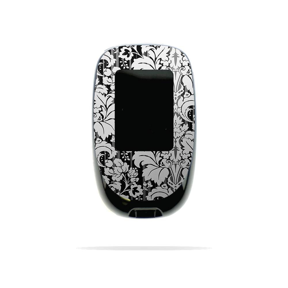 MightySkins Skin Compatible with Accu-Chek Nano - Floral Retro | Protective, Durable, and Unique Vinyl Decal wrap Cover | Easy to Apply, Remove, and Change Styles | Made in The USA