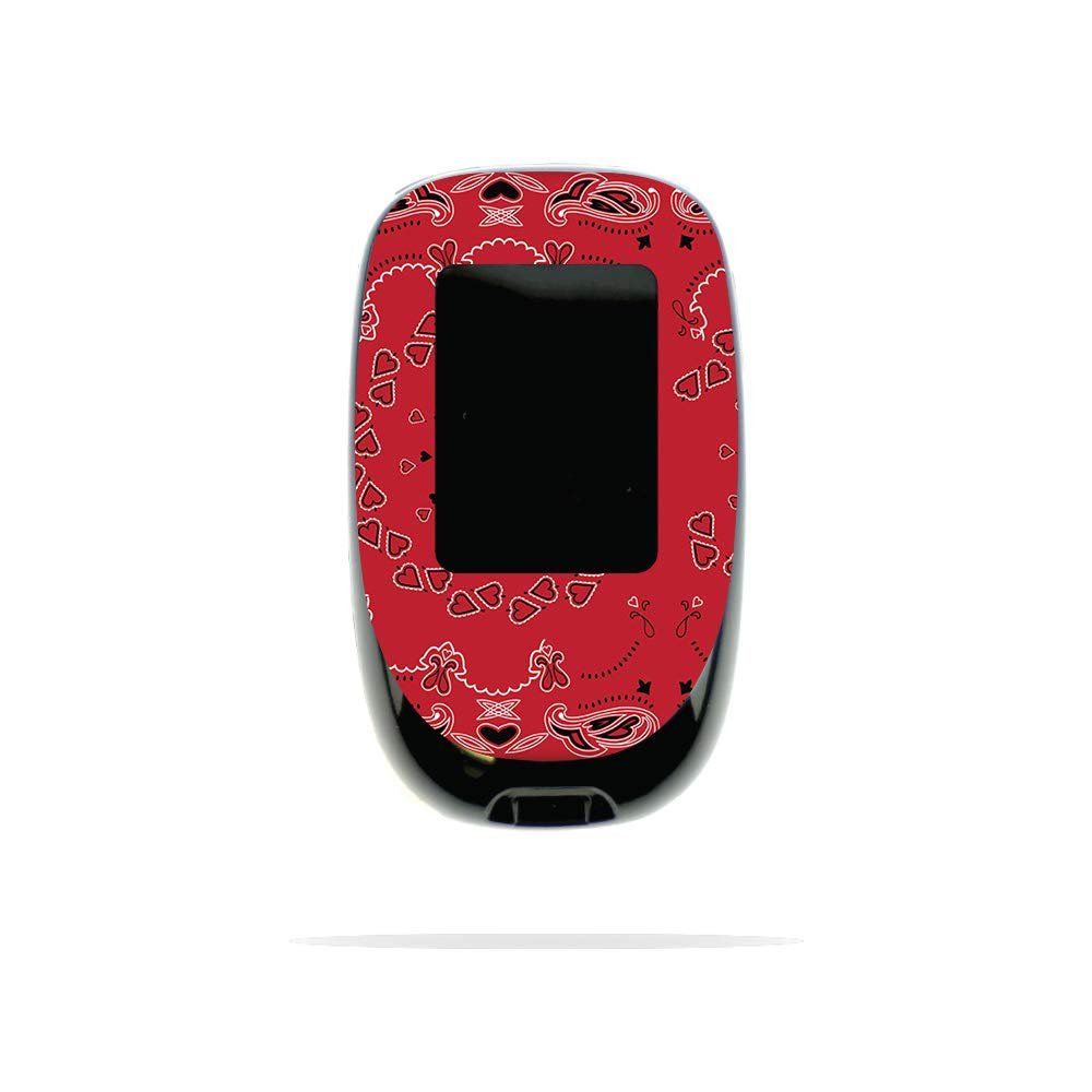 MightySkins Skin Compatible with Accu-Chek Nano - Bandana | Protective, Durable, and Unique Vinyl Decal wrap Cover | Easy to Apply, Remove, and Change Styles | Made in The USA