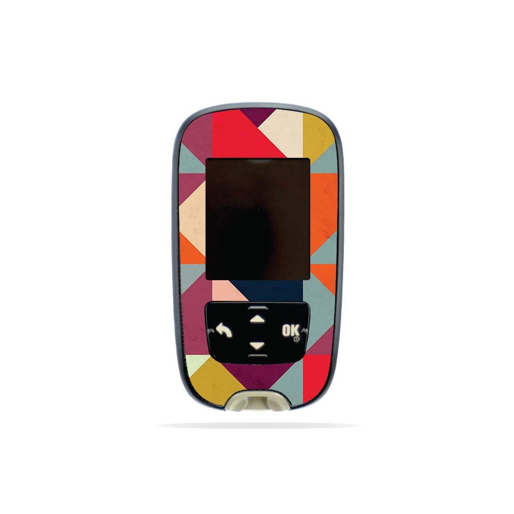 MightySkins Skin Compatible with Accu-Chek Guide - Bright and Happy | Protective, Durable, and Unique Vinyl Decal wrap Cover | Easy to Apply, Remove, and Change Styles | Made in The USA