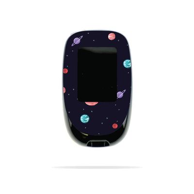 MightySkins Skin Compatible with Accu-Chek Nano - Bright Night Sky | Protective, Durable, and Unique Vinyl Decal wrap Cover | Easy to Apply, Remove, and Change Styles | Made in The USA