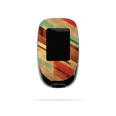MightySkins Skin Compatible with Accu-Chek Nano - Abstract Wood | Protective, Durable, and Unique Vinyl Decal wrap Cover | Easy to Apply, Remove, and Change Styles | Made in The USA