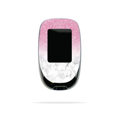 MightySkins Skin Compatible with Accu-Chek Nano - Marble Glitz | Protective, Durable, and Unique Vinyl Decal wrap Cover | Easy to Apply, Remove, and Change Styles | Made in The USA