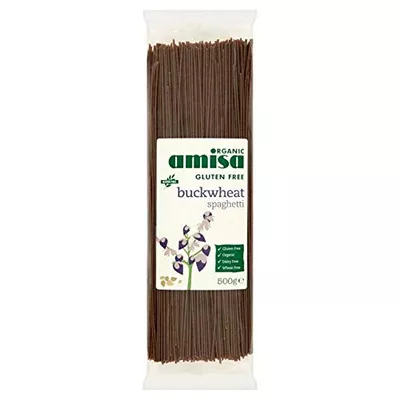 Amisa Organic Gluten Free Buckwheat Spaghetti - 500g (1.1 lbs)