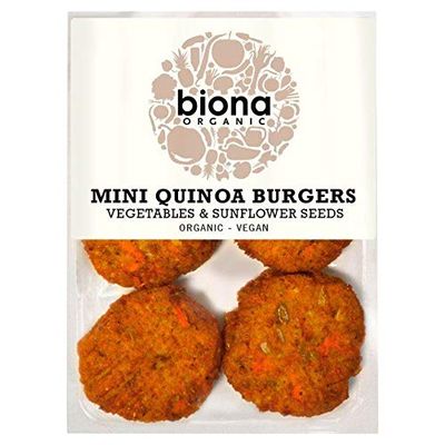 Biona Organic Quinoa Mini Burgers - 195g (0.42 lbs)